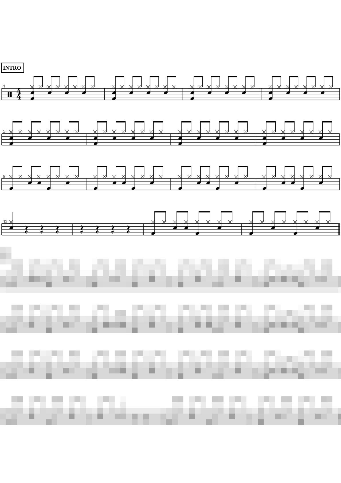수덕사의 여승 Sheet Music Preview