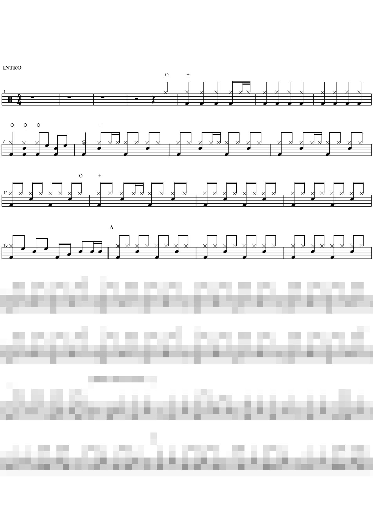 한 가지 결단 (Taking My Stand) Sheet Music Preview
