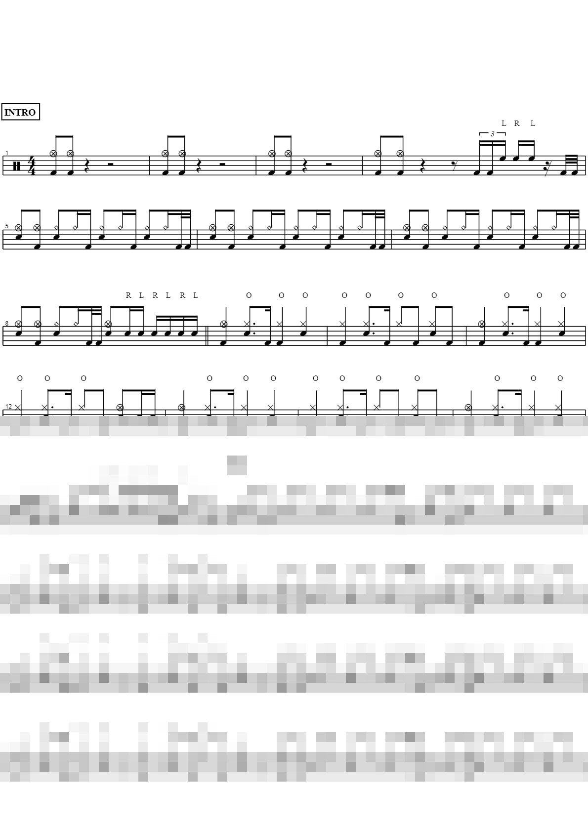미인 Sheet Music Preview