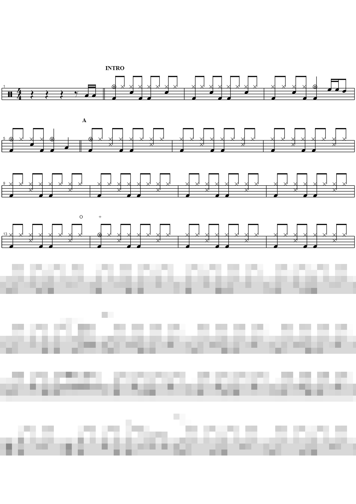 그럼에도 불구하고 Sheet Music Preview