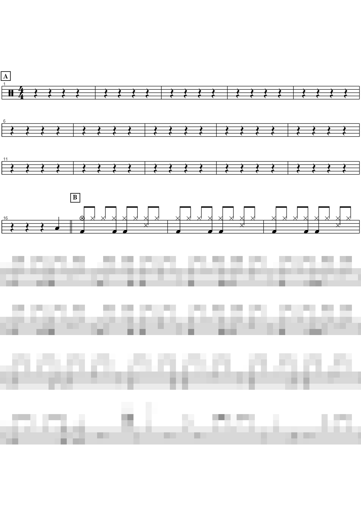 여호와의 유월절 Sheet Music Preview