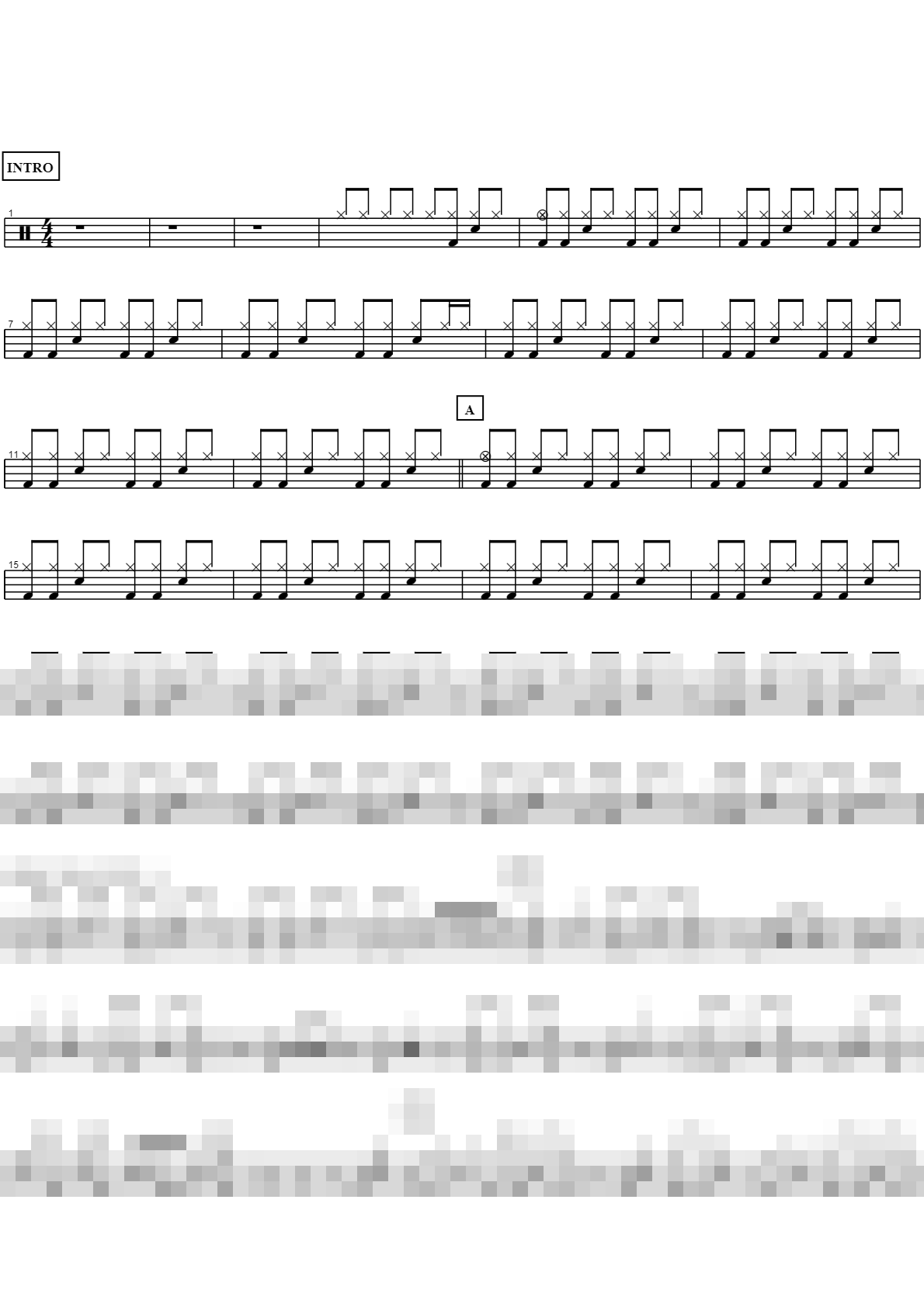 손만 잡았네 Sheet Music Preview