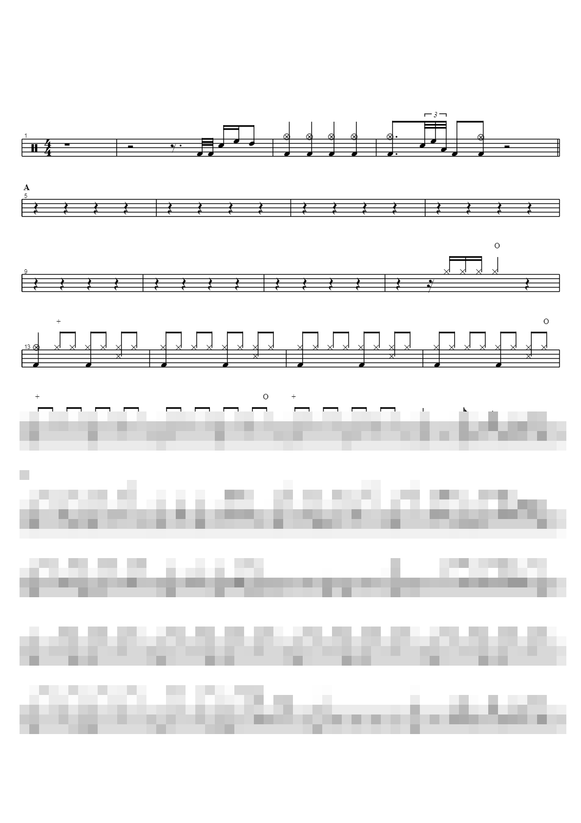 세월이 한참 흐른뒤에야 Sheet Music Preview