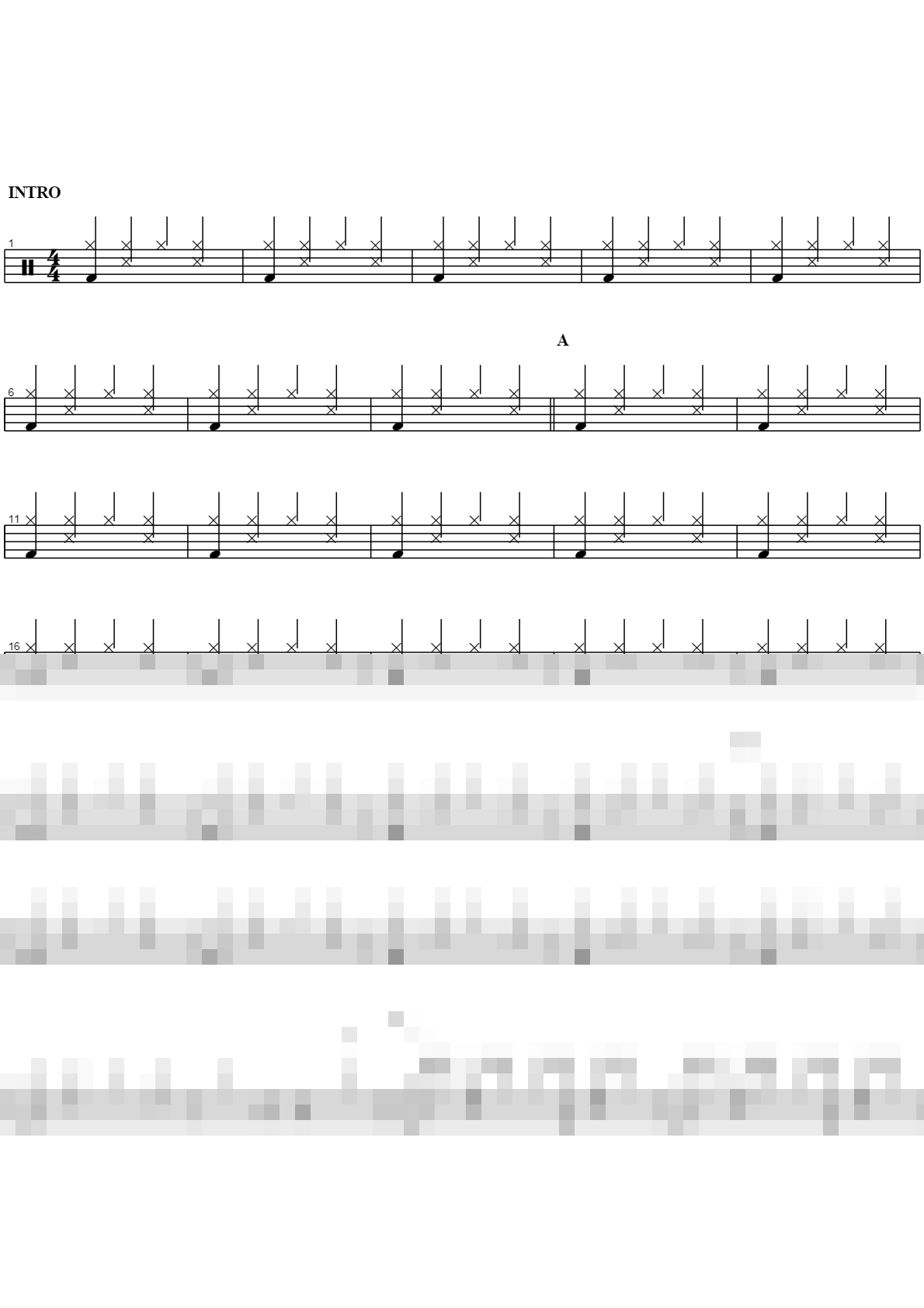 이유 Sheet Music Preview