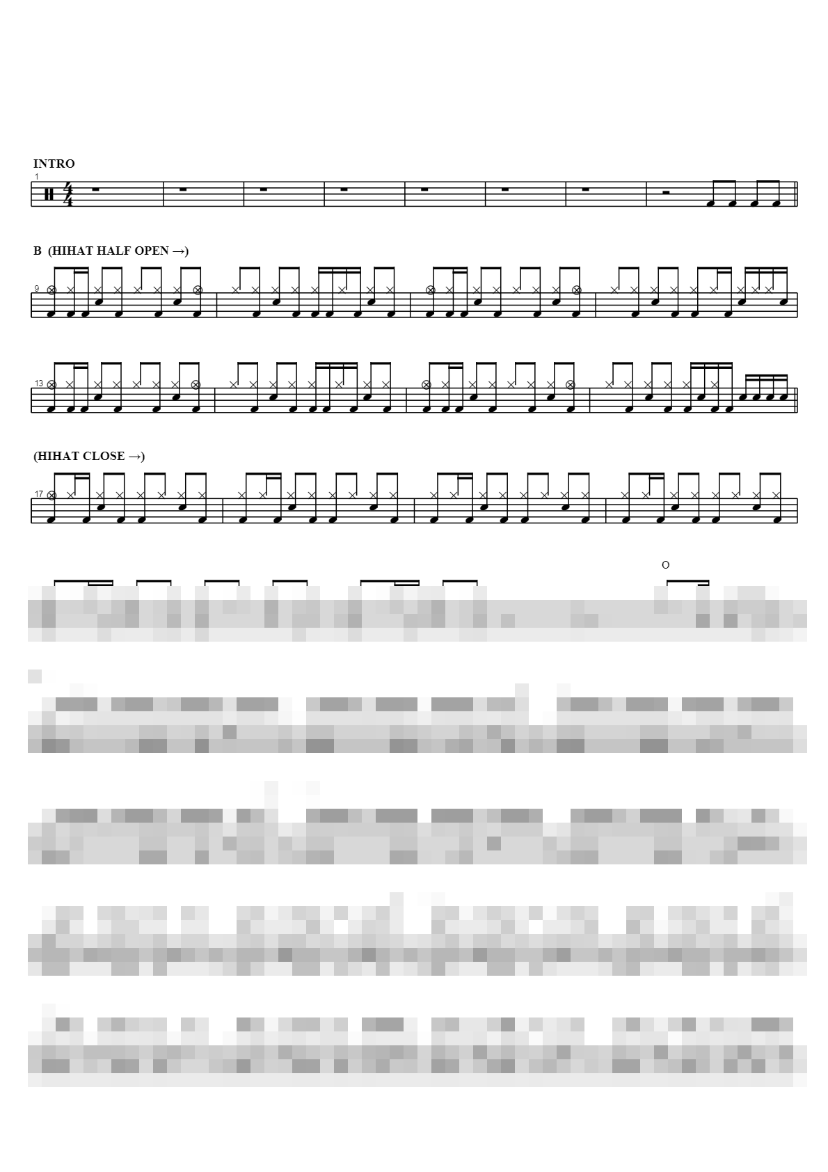 Just Please Sheet Music Preview