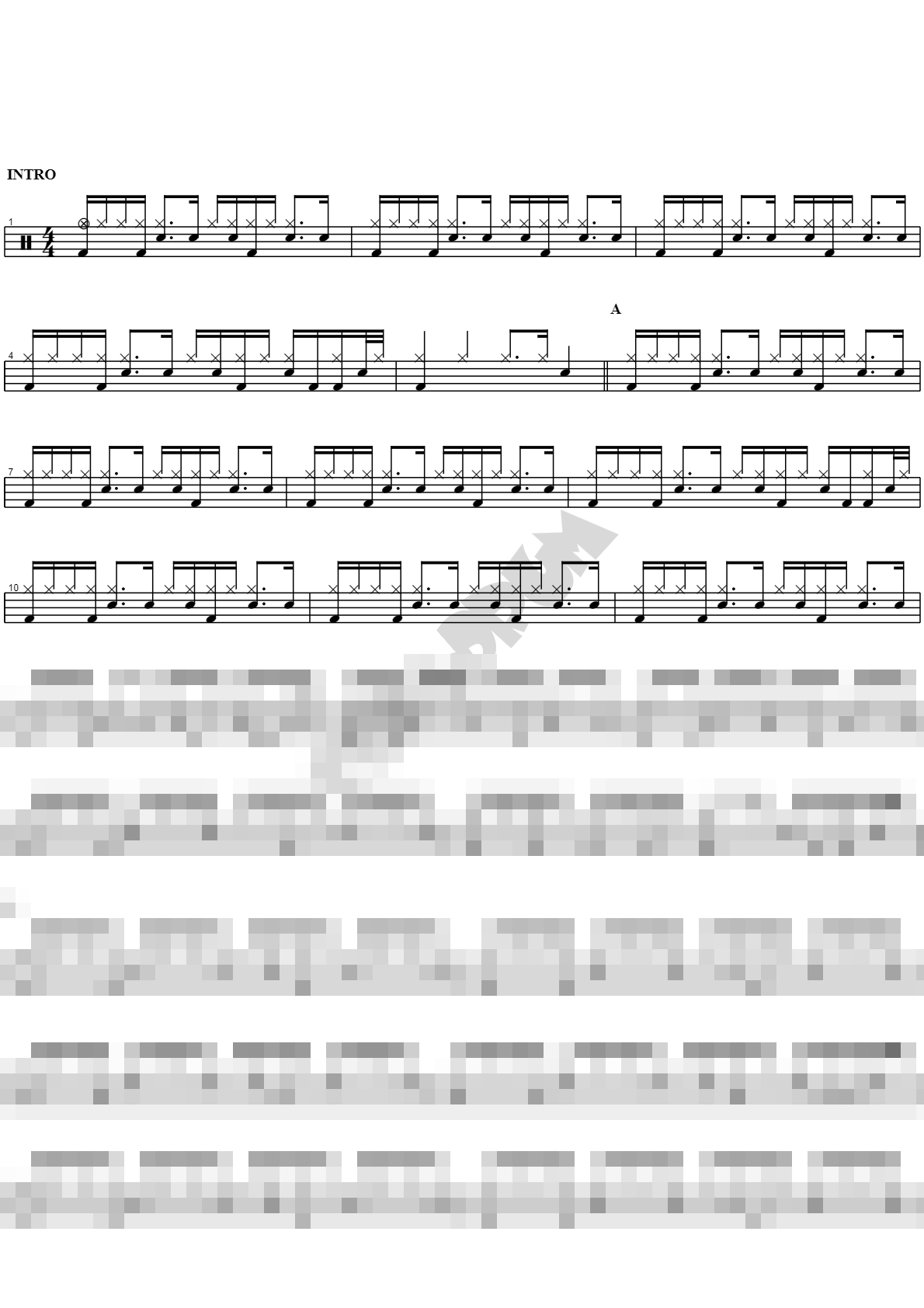 졸업하는 날 Sheet Music Preview