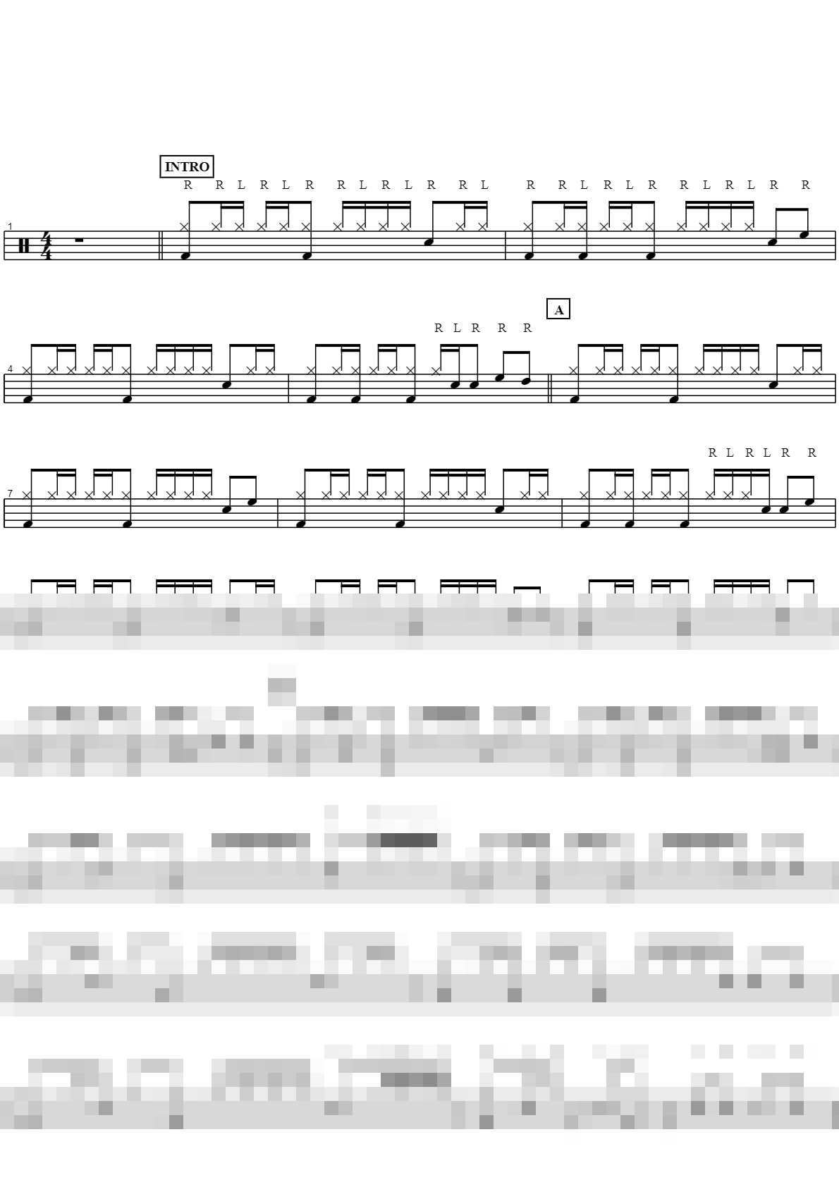 내가 고백을 하면 깜짝 놀랄거야 Sheet Music Preview