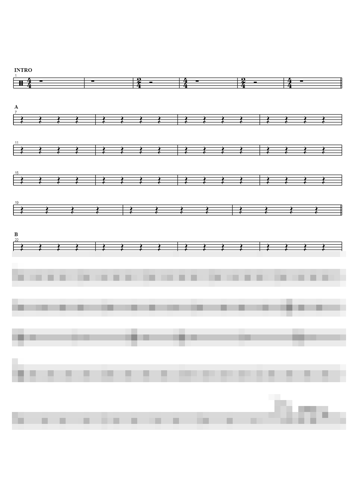 My Love Sheet Music Preview