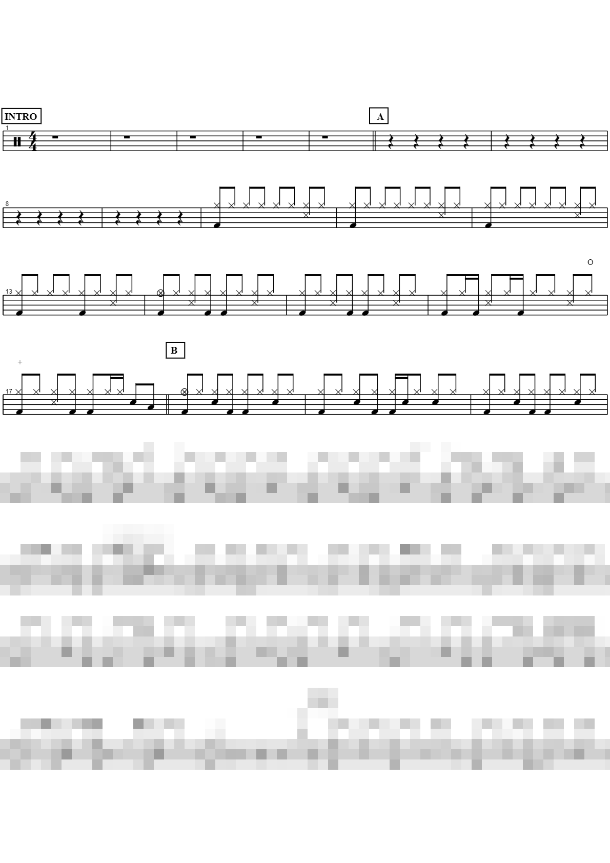 새벽녘 Sheet Music Preview