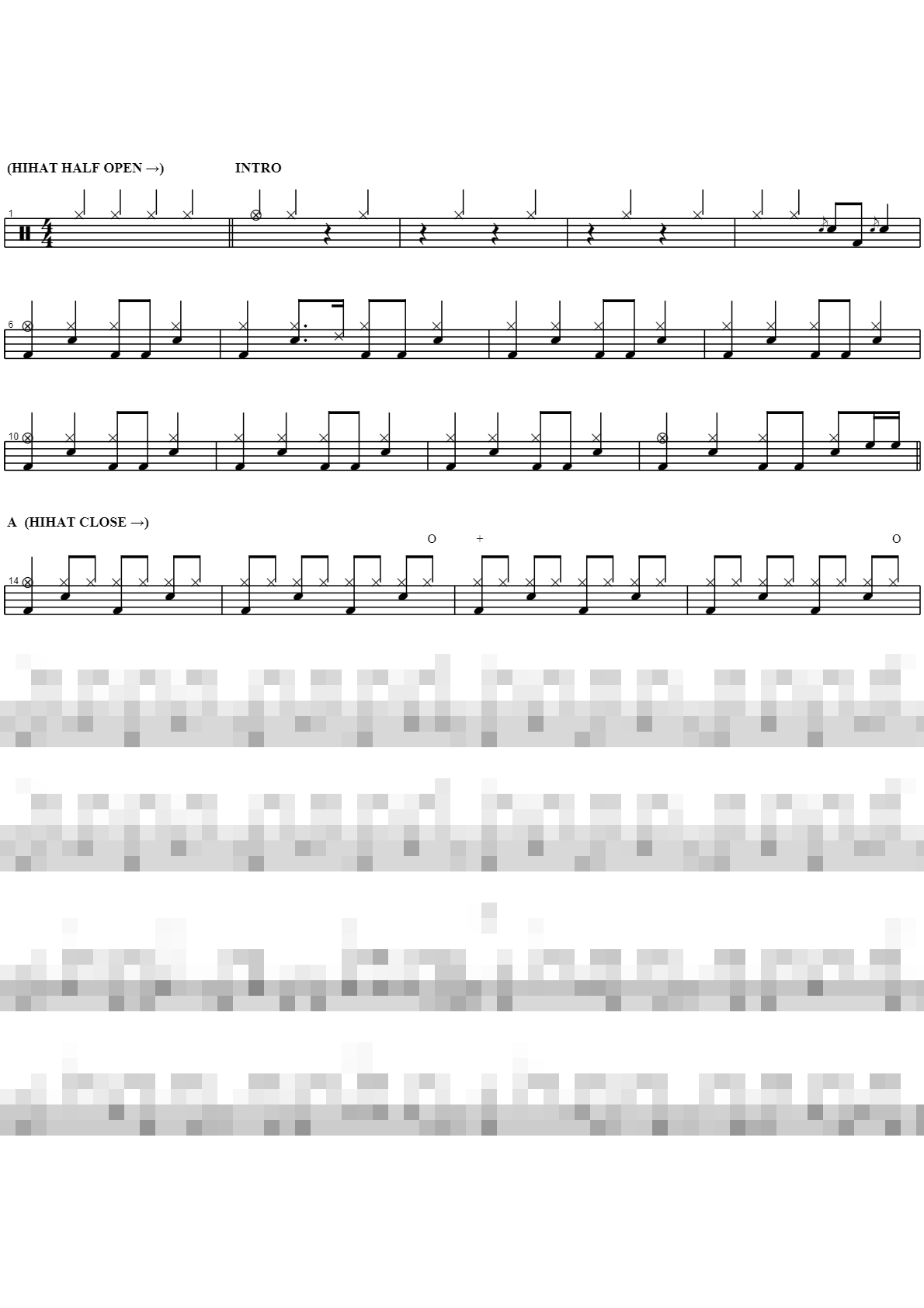 With Me (전능하신 하나님) Sheet Music Preview