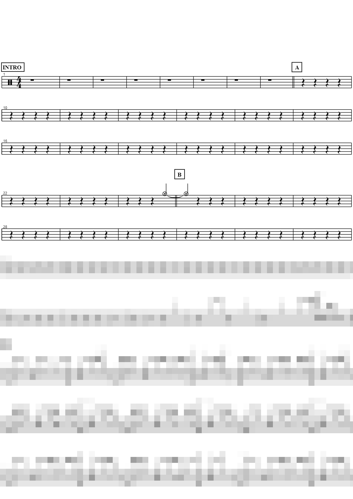 거룩하고 아름다운 Sheet Music Preview