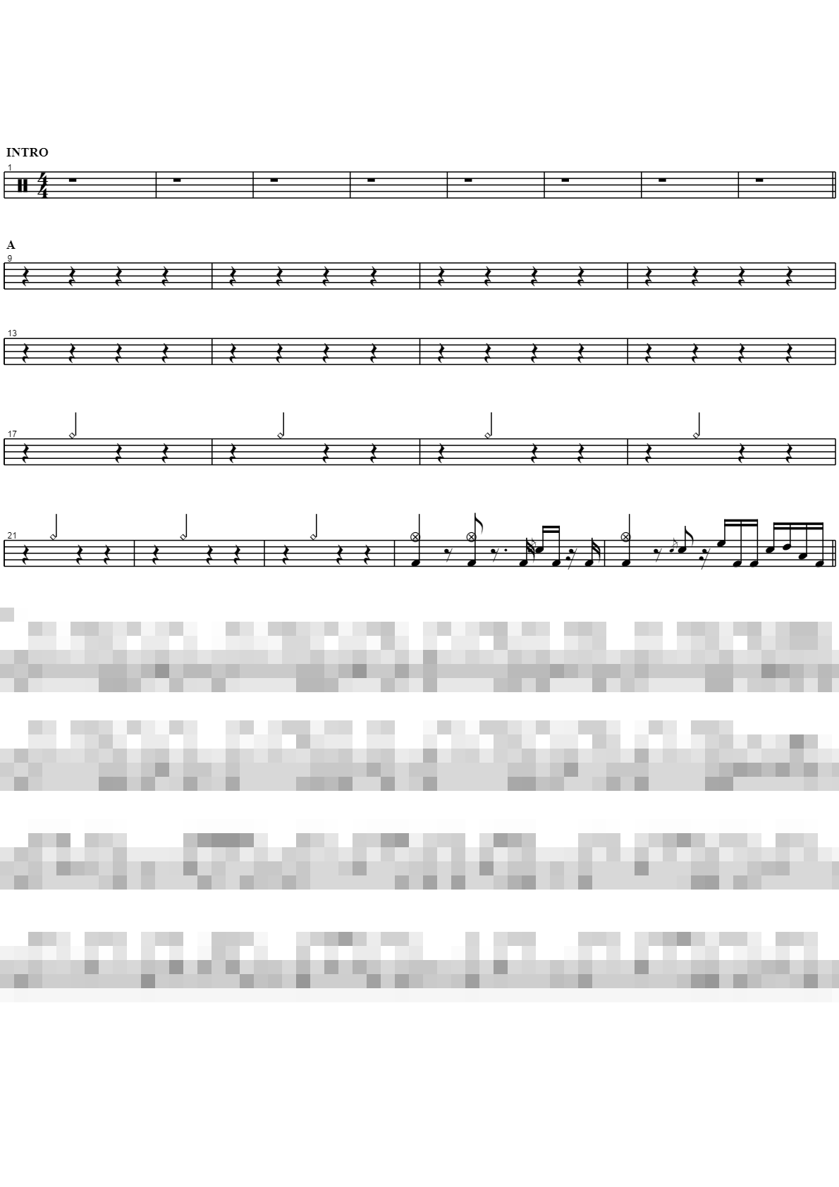 고요한 아침의 나라 Sheet Music Preview