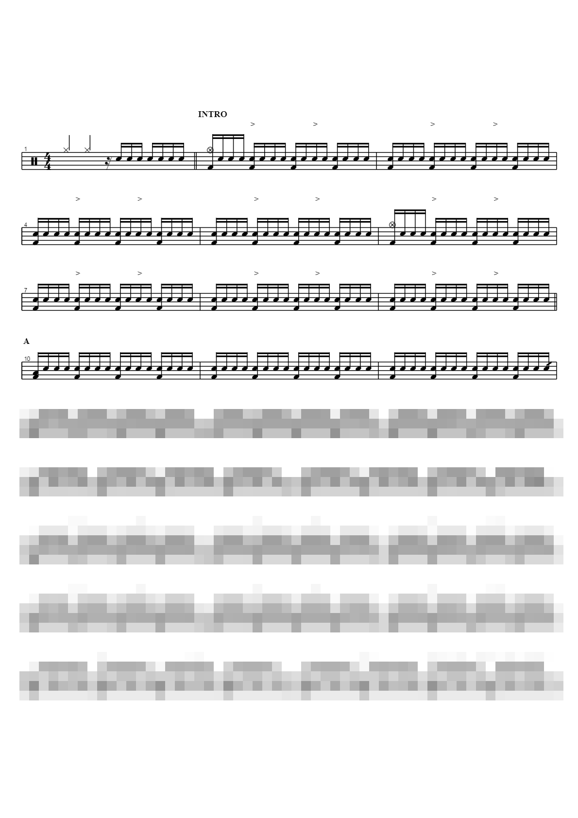 그 이름 예수 Sheet Music Preview