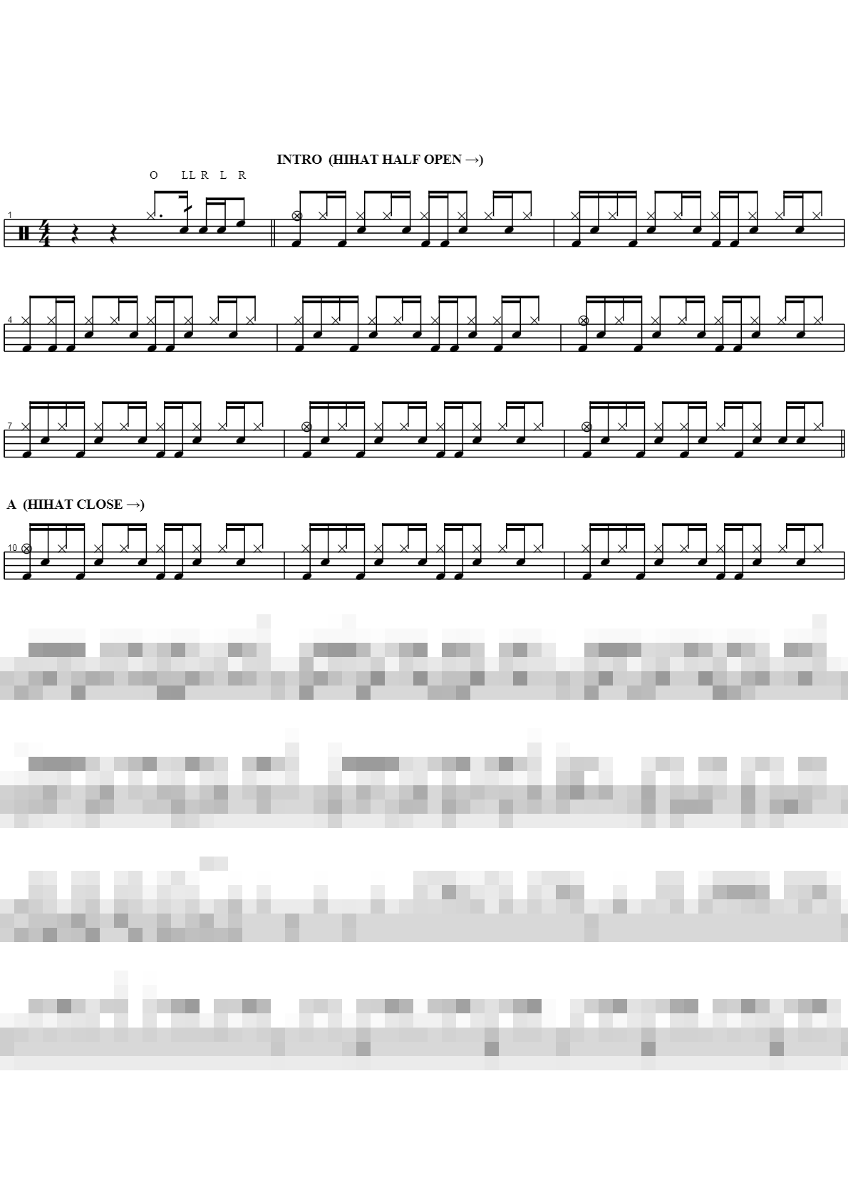 내 주는 구원의 주 Sheet Music Preview