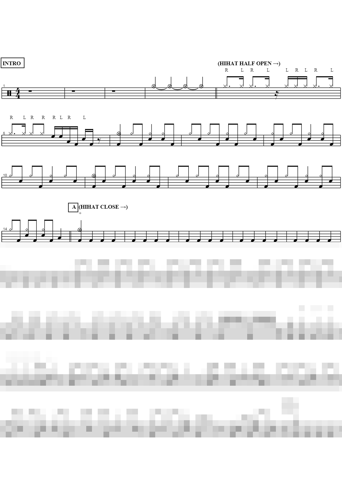 모두 외치리(예배실황) Sheet Music Preview