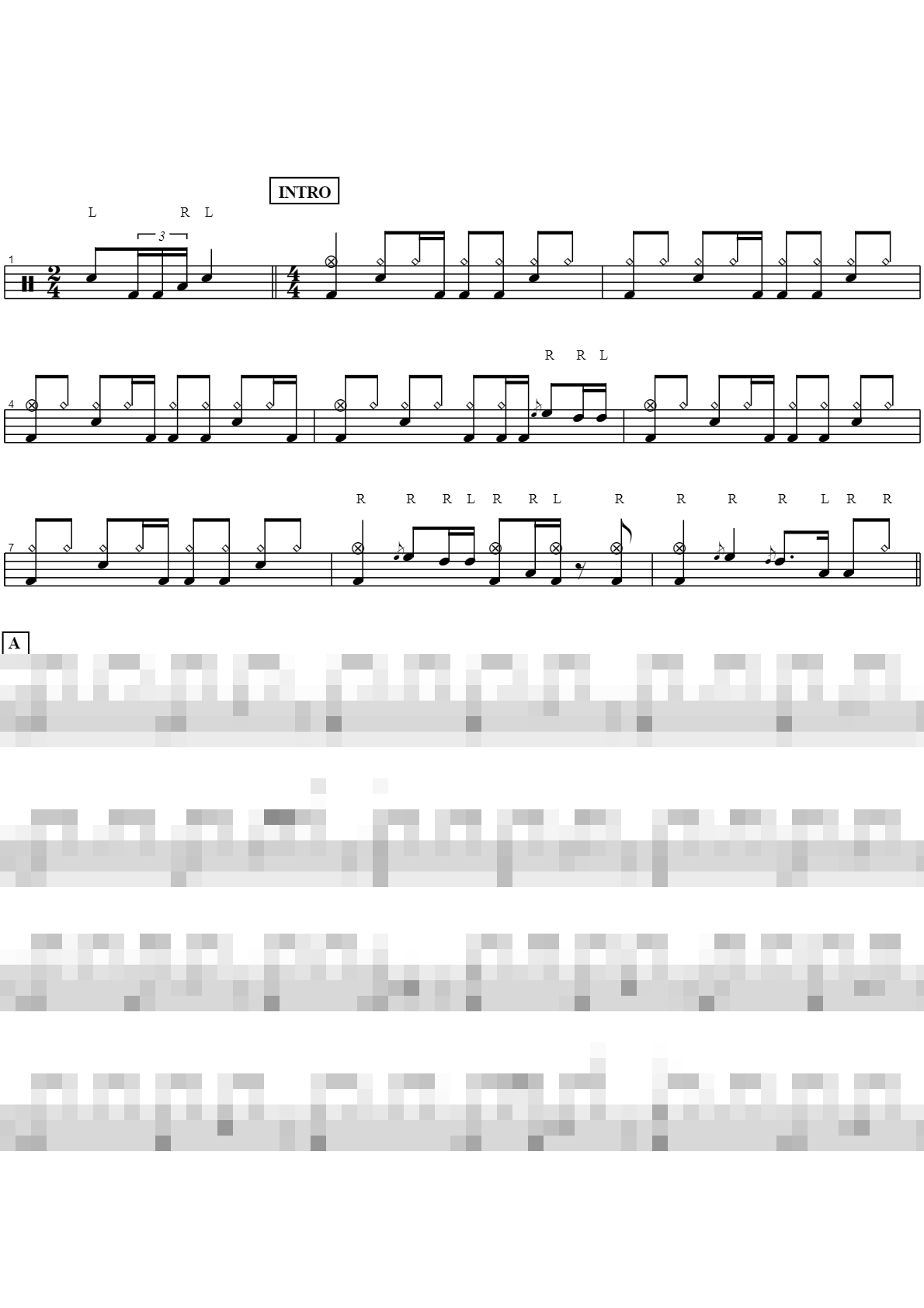 부흥2000 Sheet Music Preview