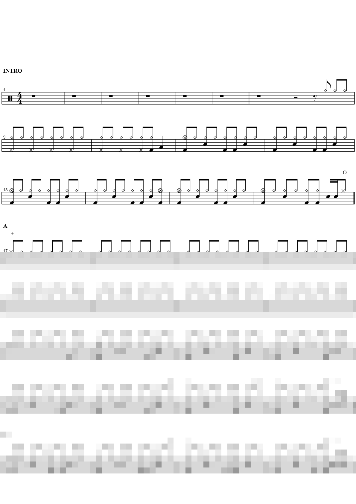 아버지의 마음 Sheet Music Preview