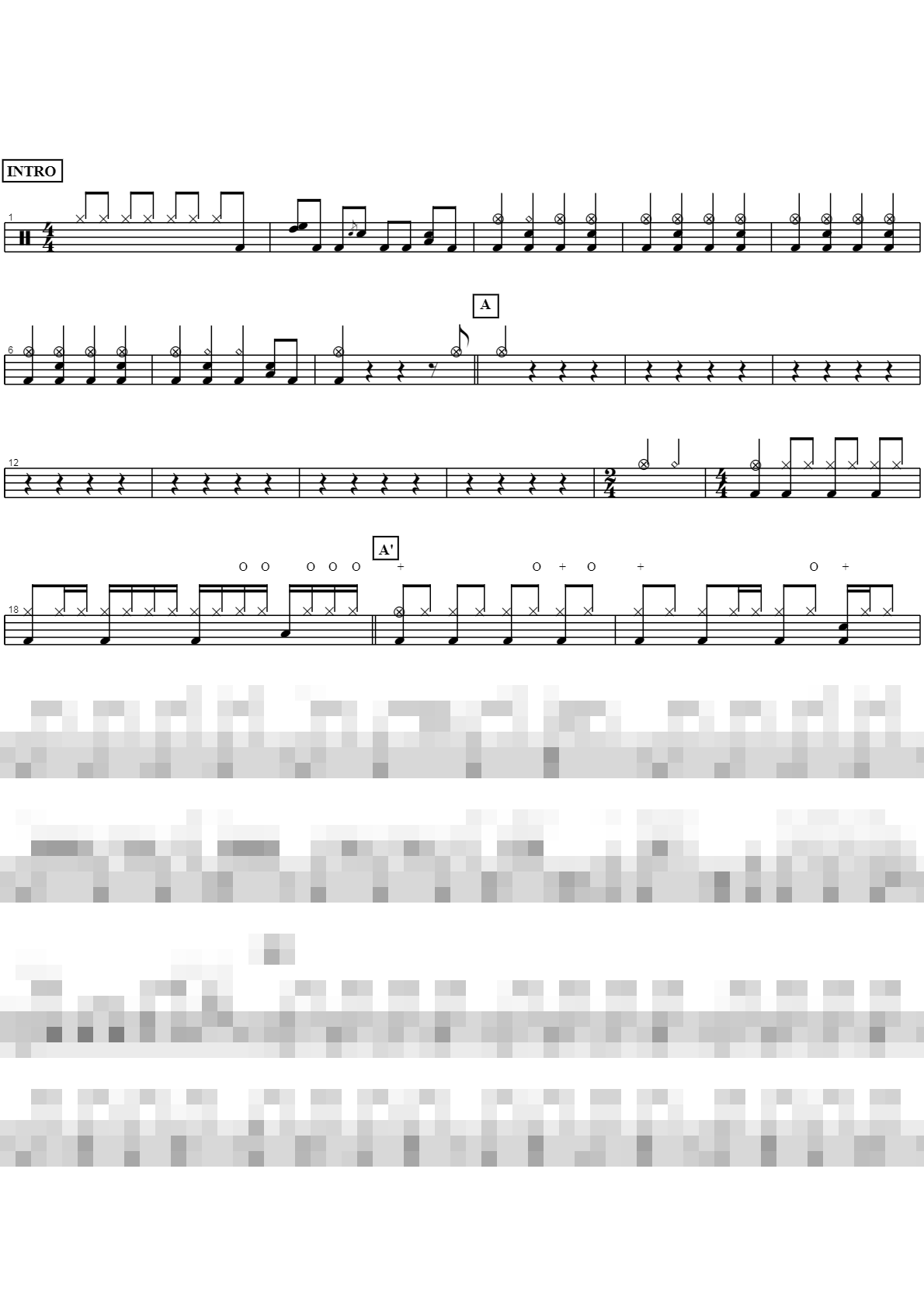 영광나라 천사들아 Sheet Music Preview