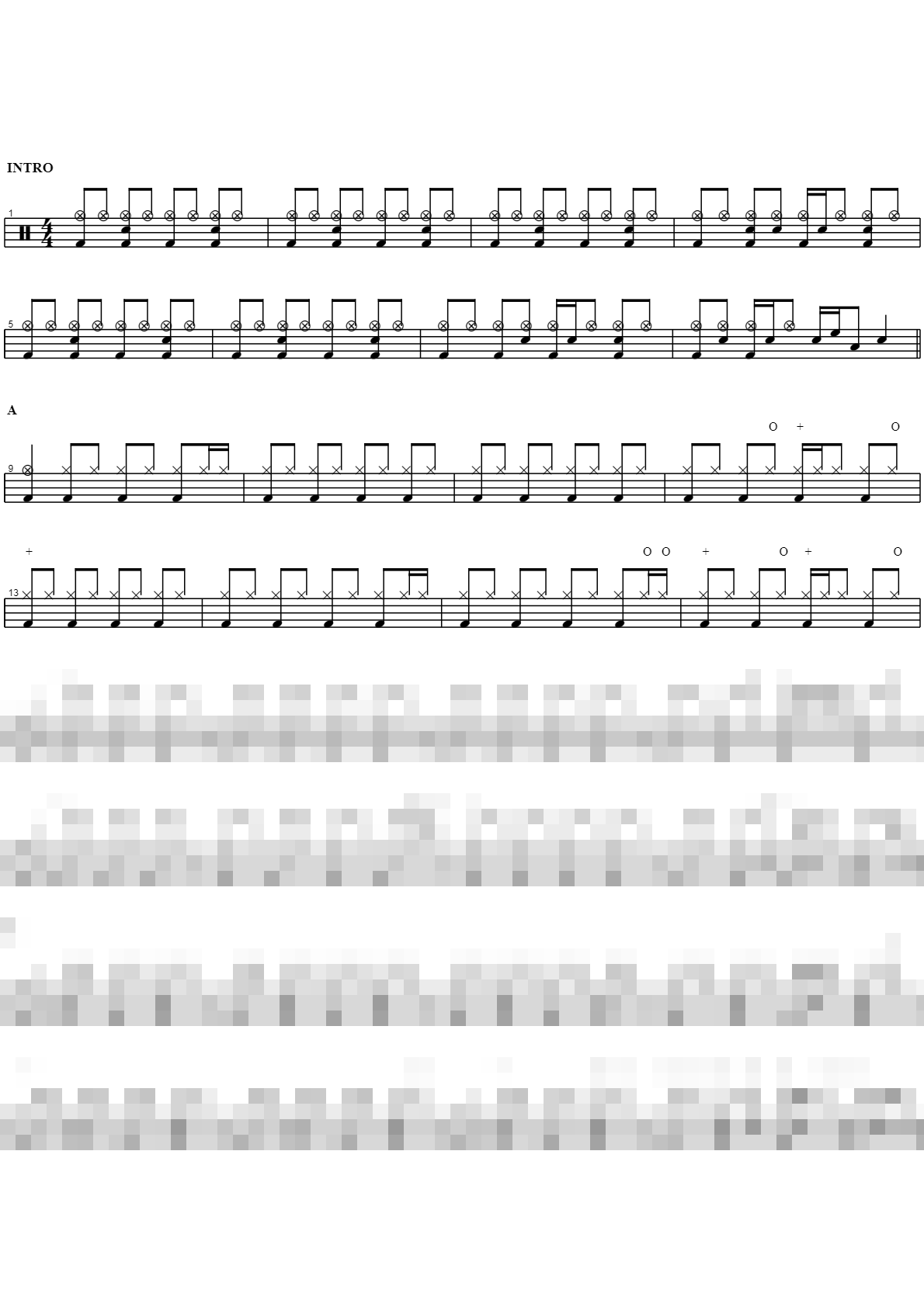 영광의 이름 예수 Sheet Music Preview