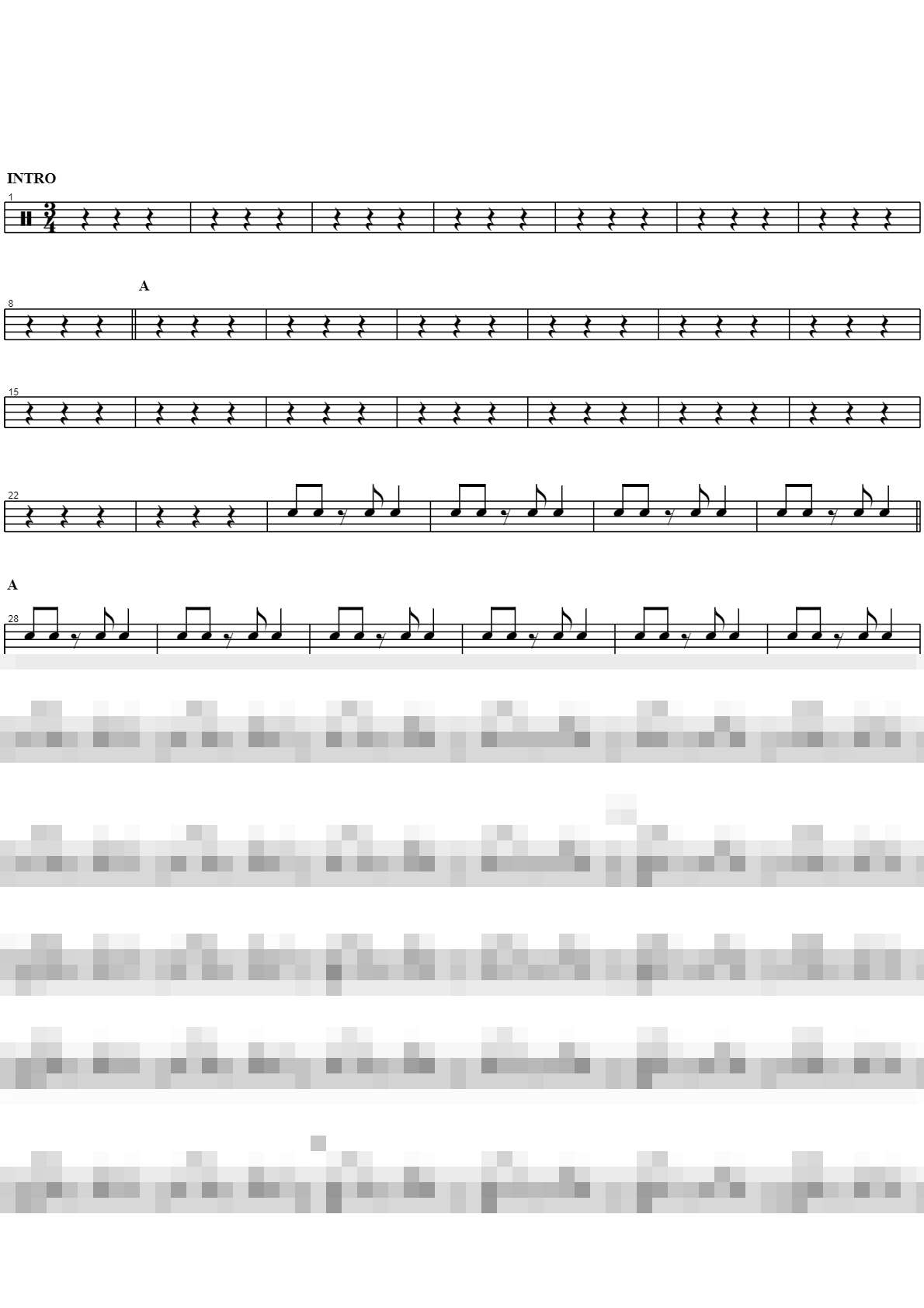 오 신실하신 주 Sheet Music Preview