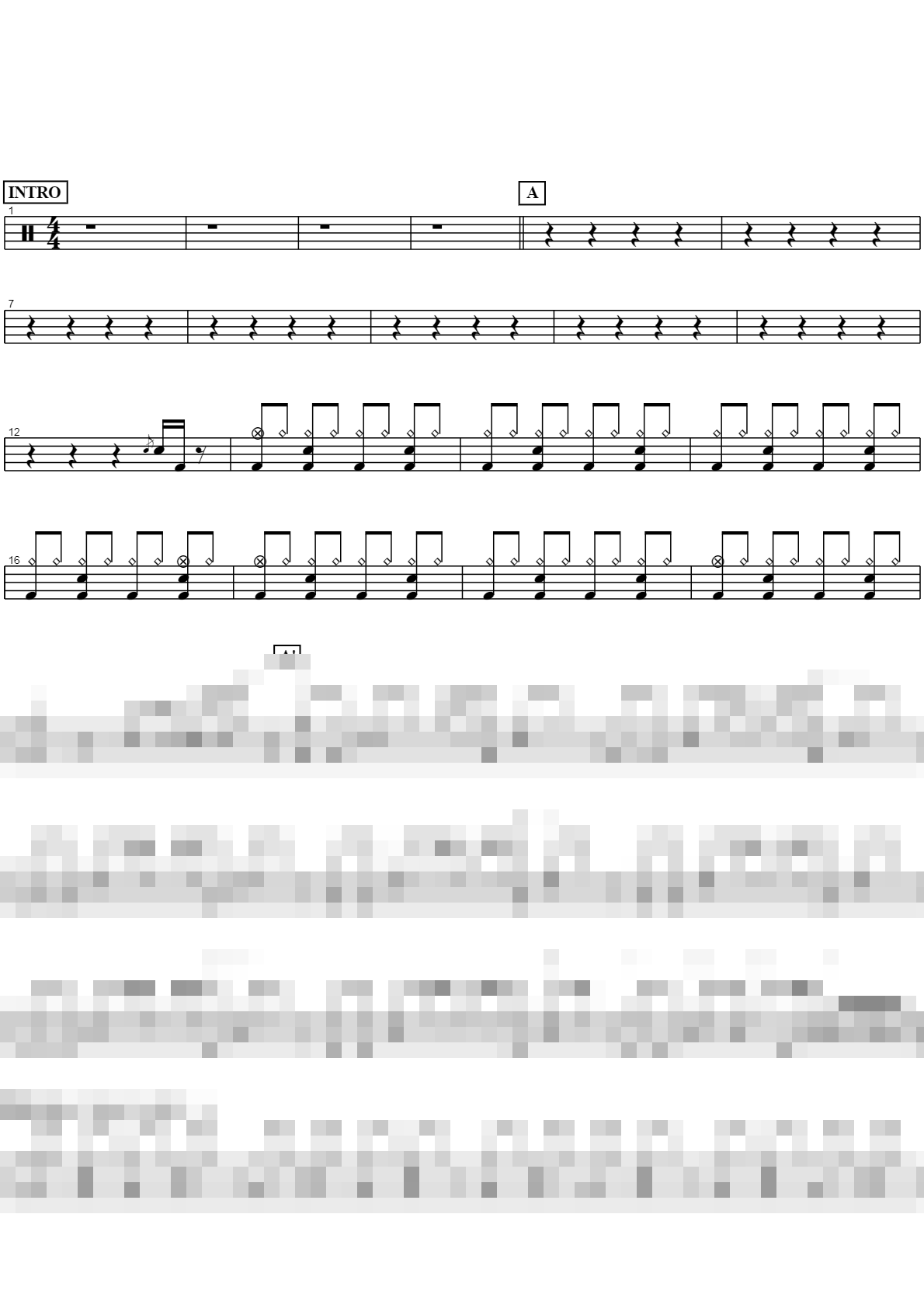천사들의 노래가 Sheet Music Preview