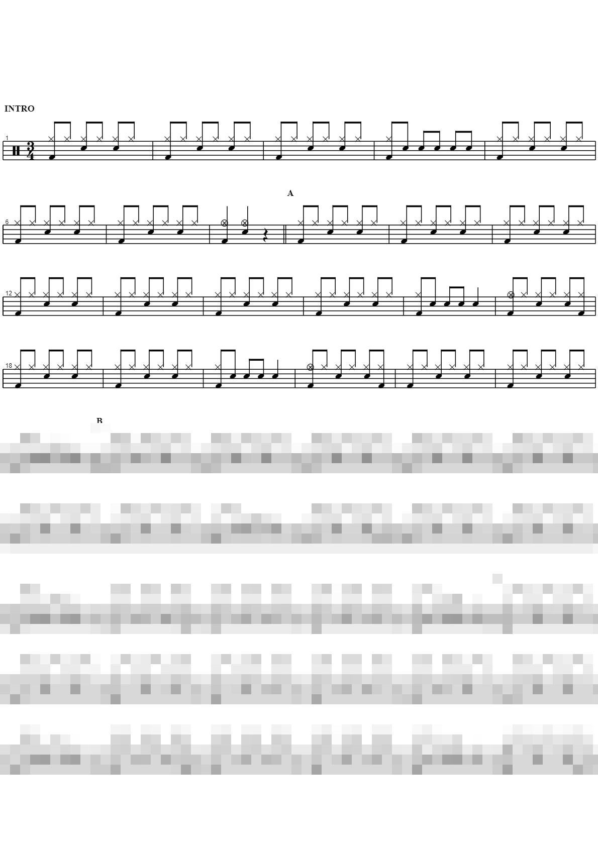 낮엔 해처럼 밤엔 달처럼 Sheet Music Preview