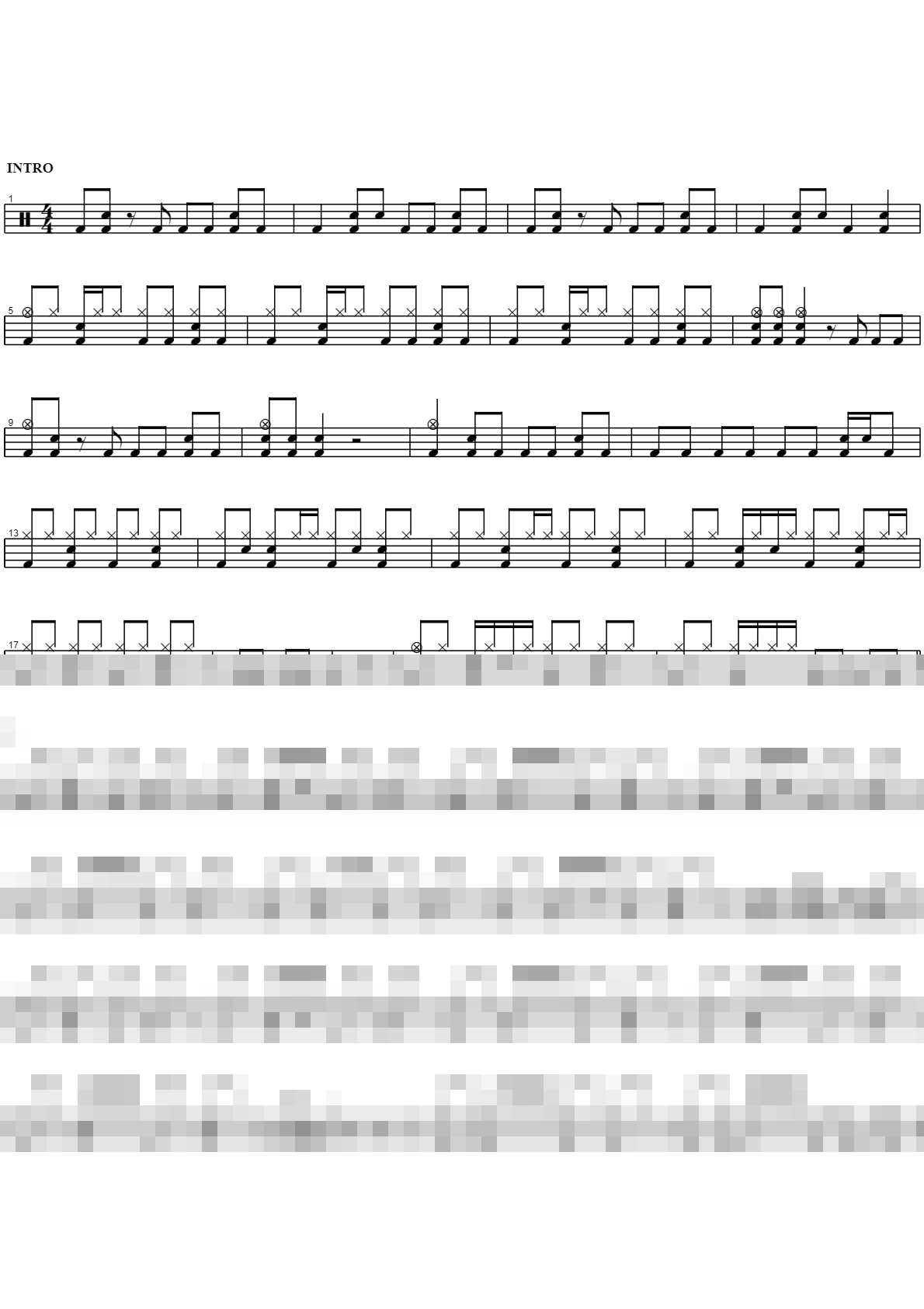 내나이가 어때서 Sheet Music Preview