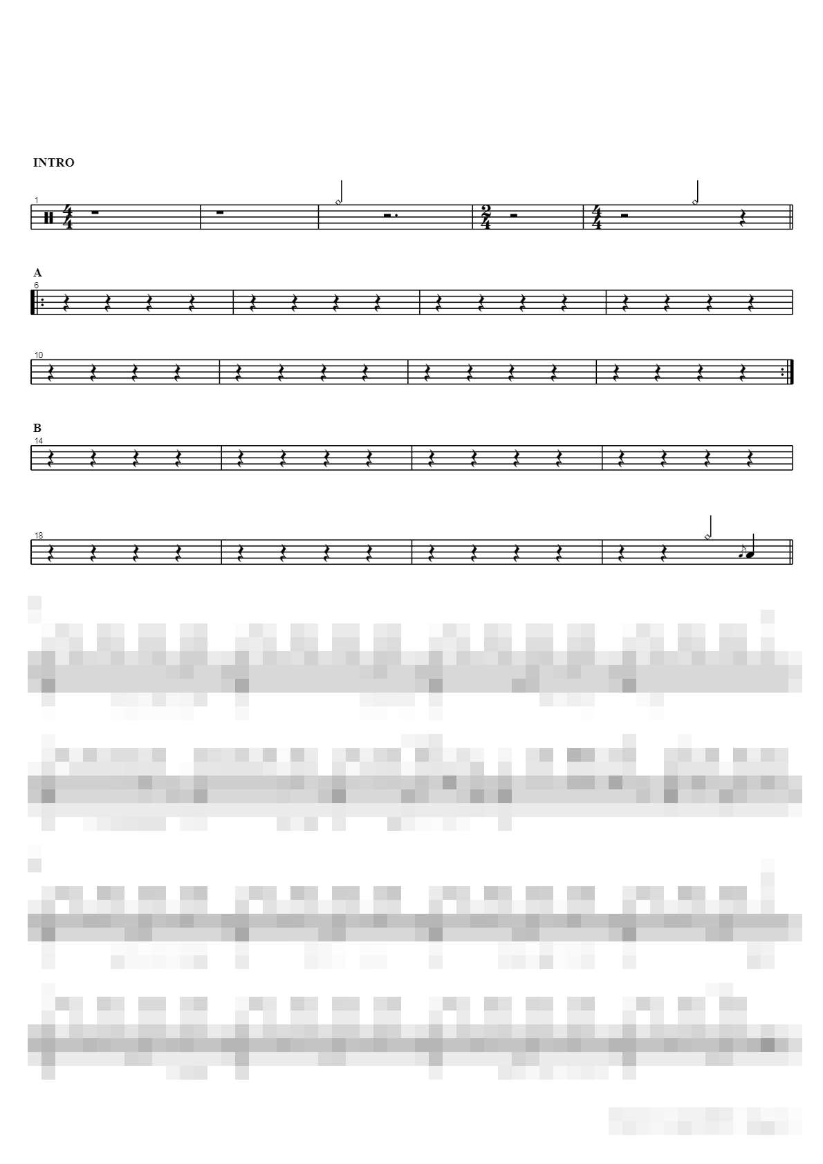 주님 다시 오실 때까지 Sheet Music Preview