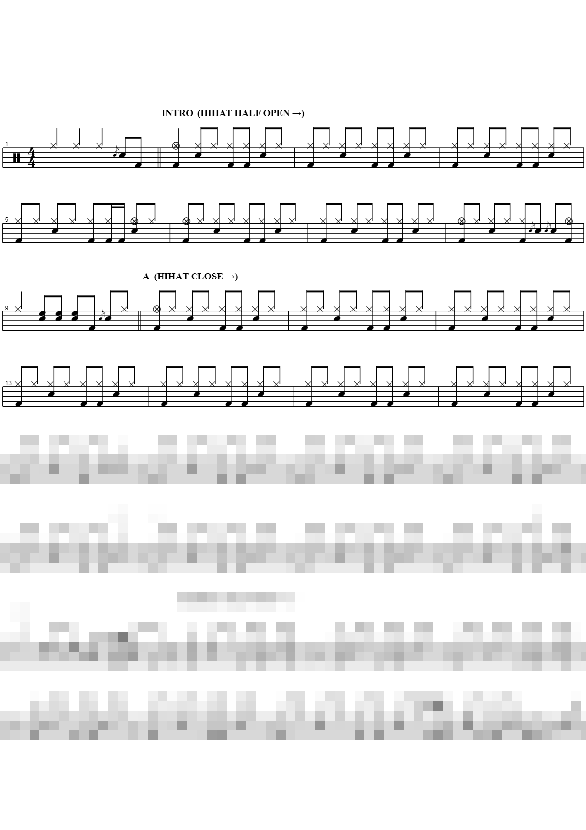 주의 거룩하심 생각할 때 Sheet Music Preview