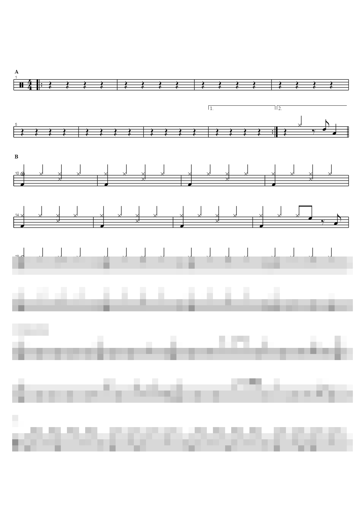 나의 맘을 주께 Sheet Music Preview
