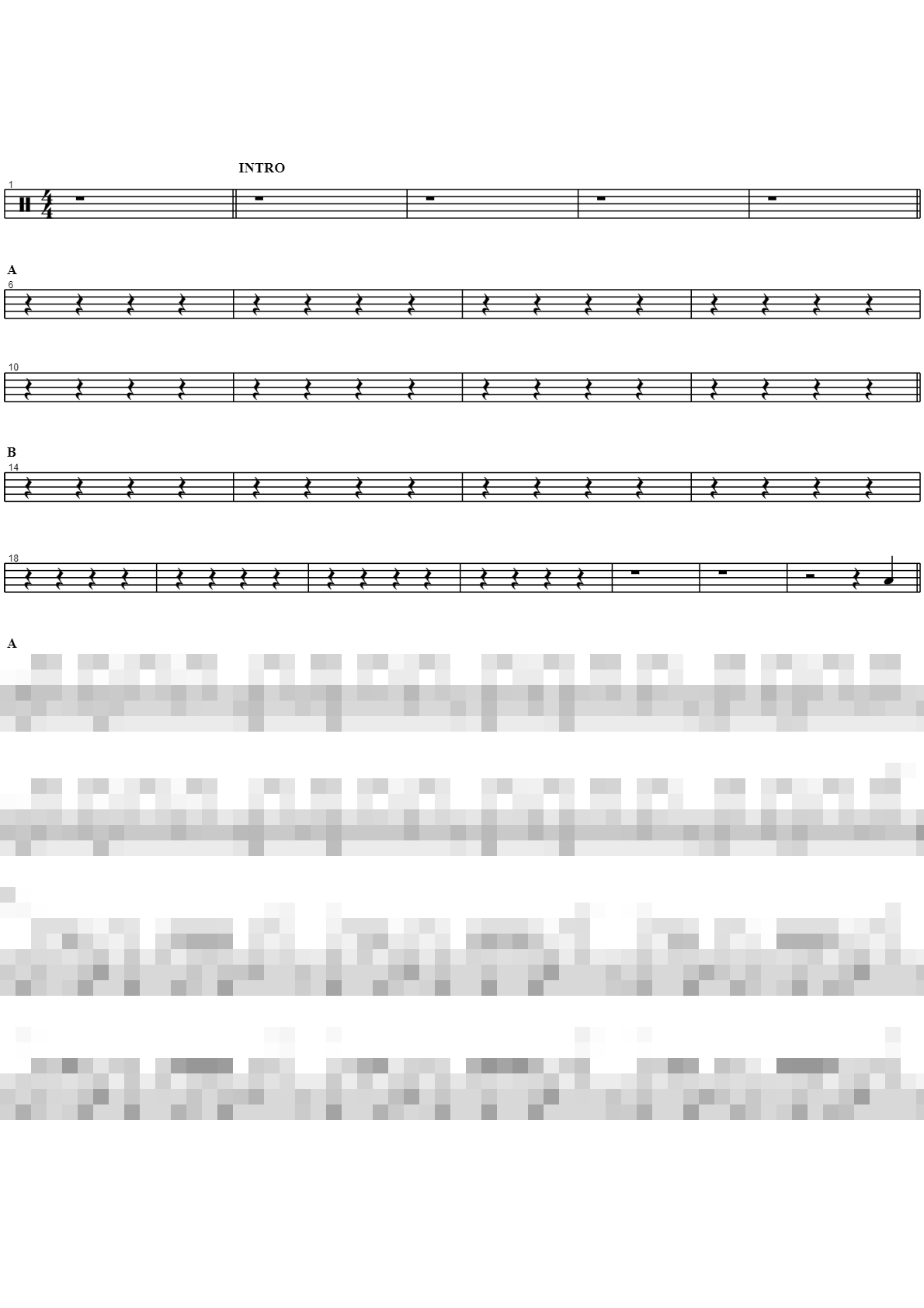 예수 사랑 하심을 Sheet Music Preview