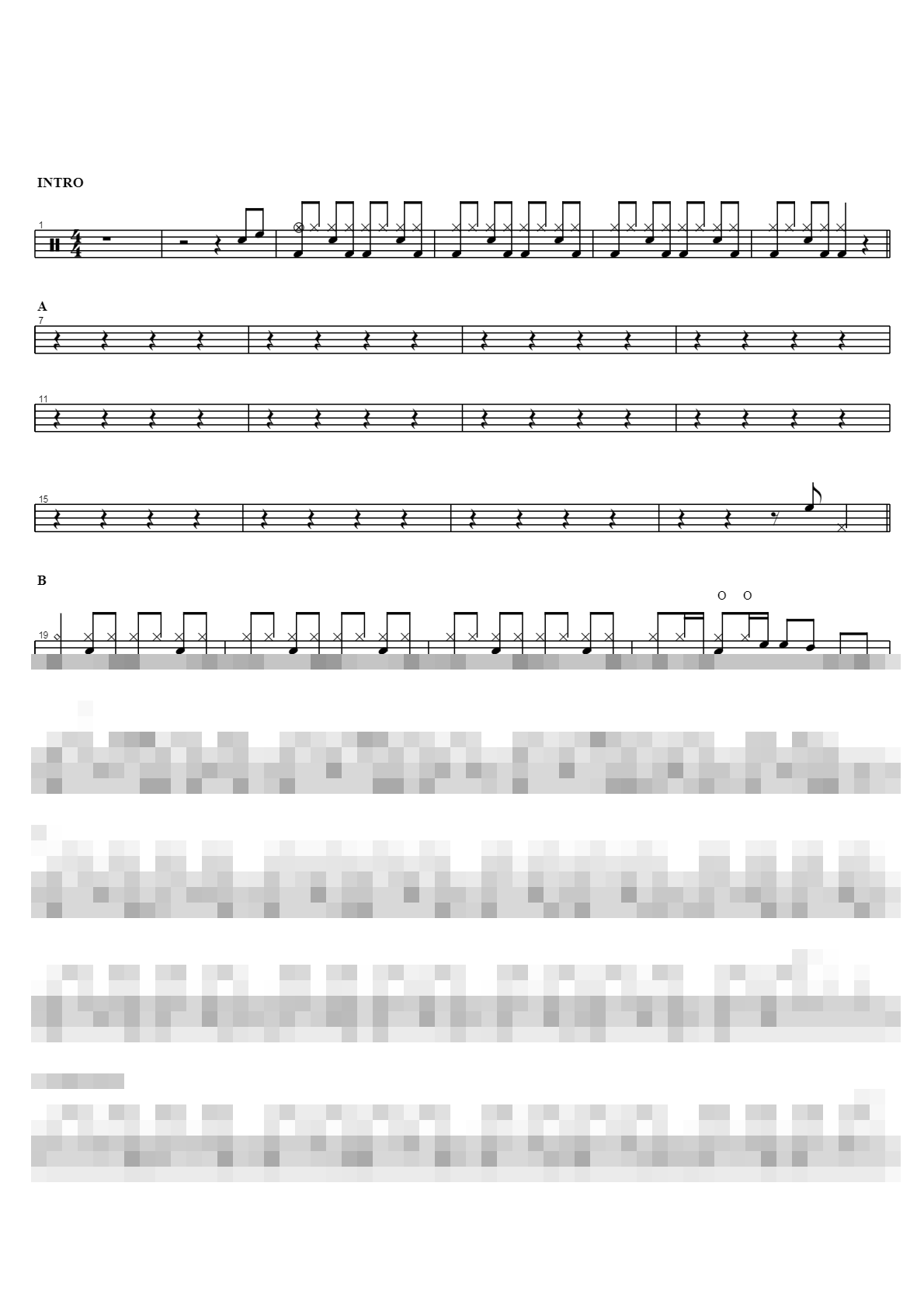 사랑하는 그대에게 Sheet Music Preview