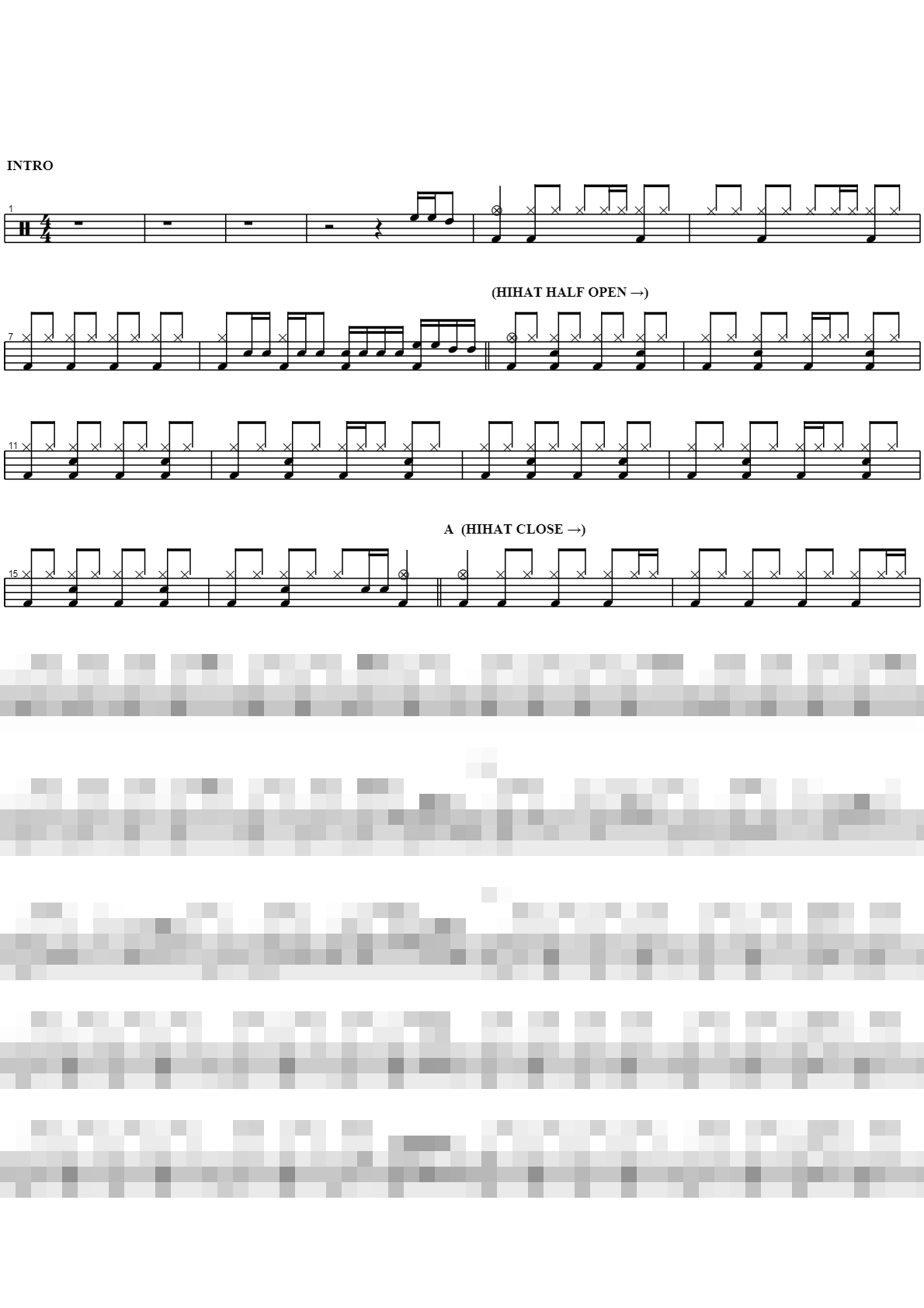 좋으신 하나님 Sheet Music Preview