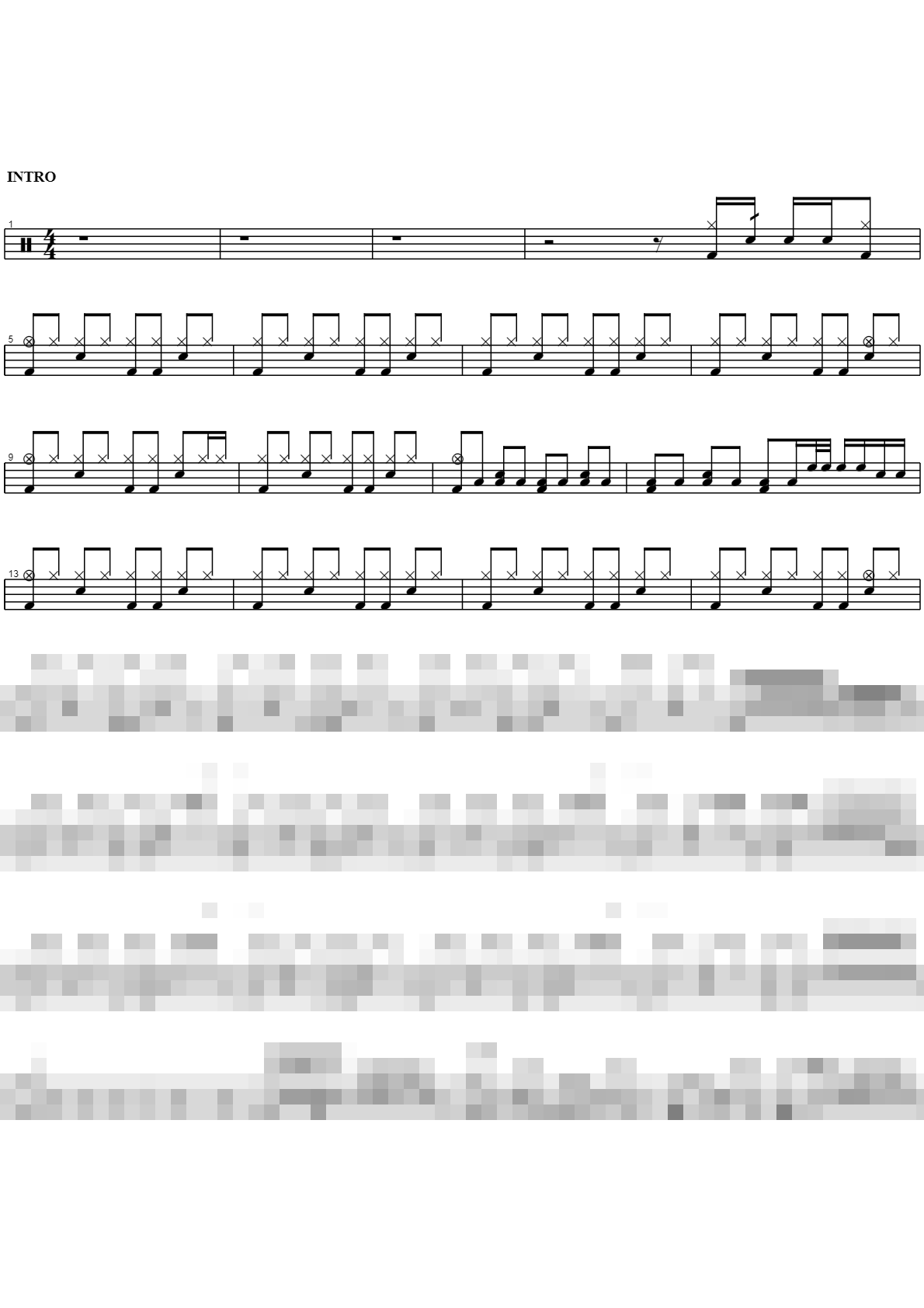 Back To You Sheet Music Preview