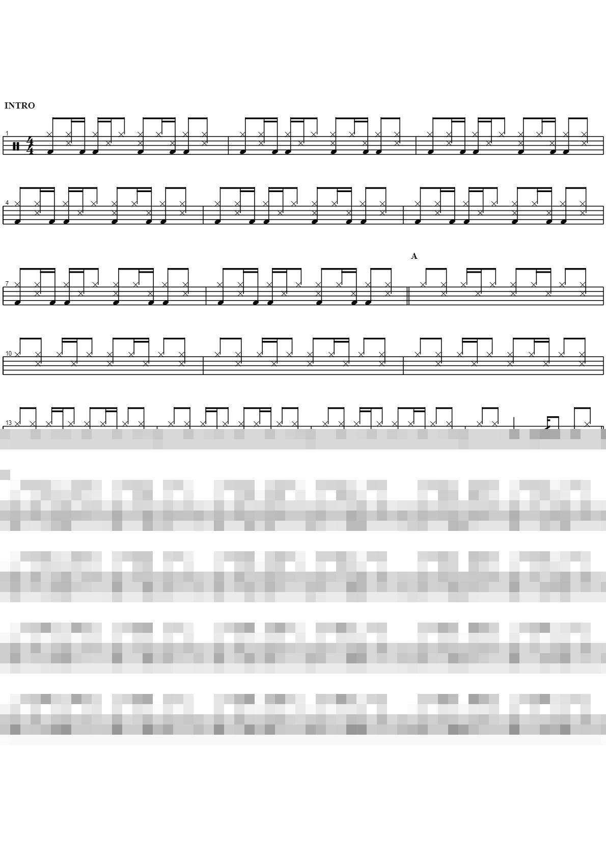 재회 Sheet Music Preview