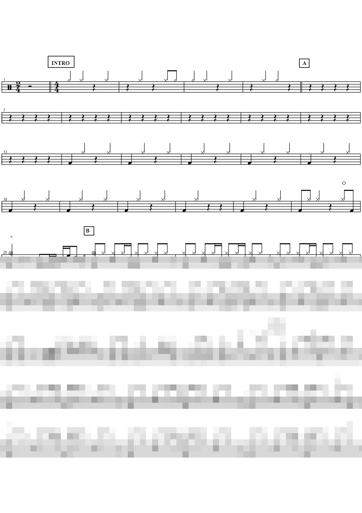 바라본다 Sheet Music Preview