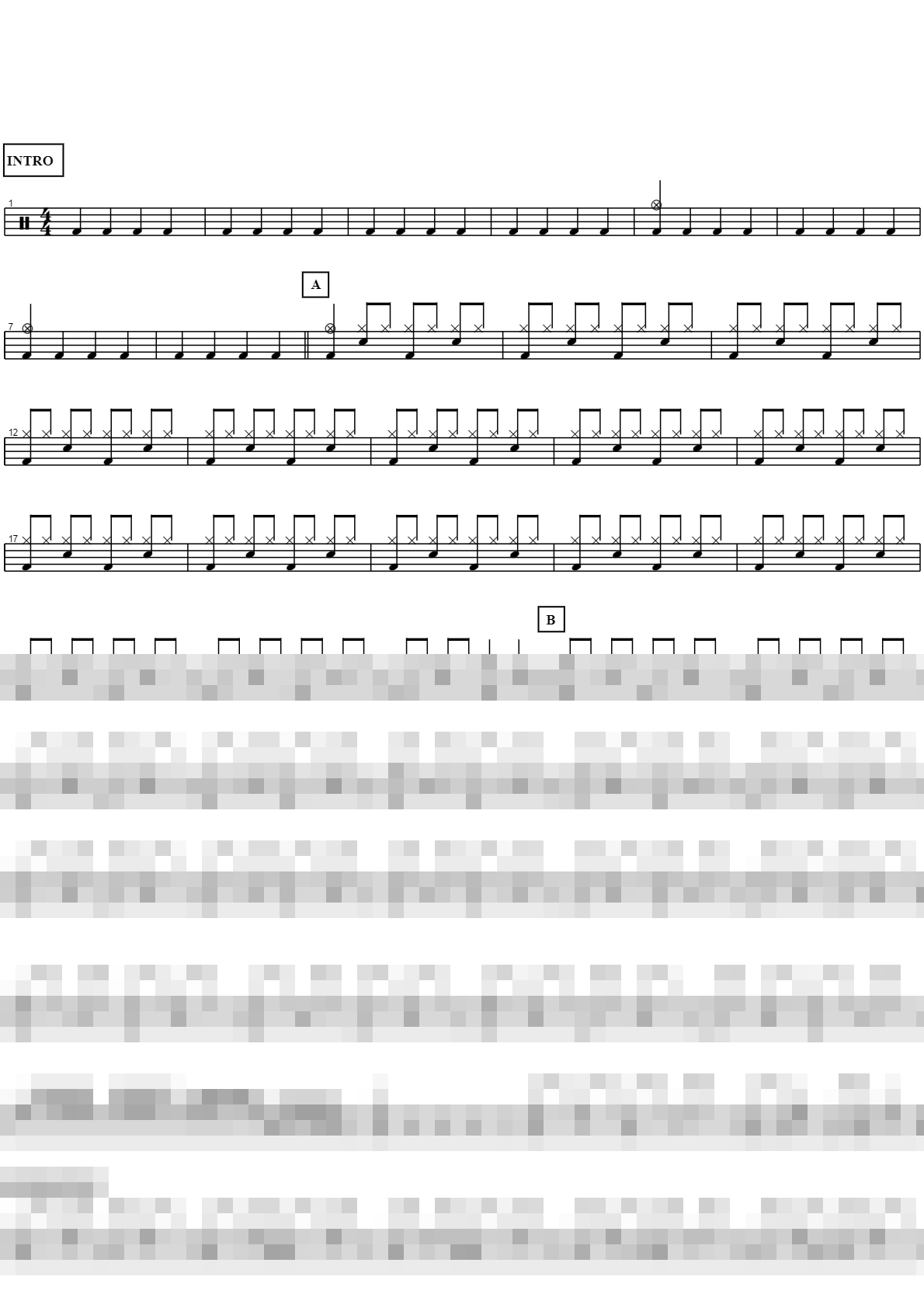 믿었어요 Sheet Music Preview
