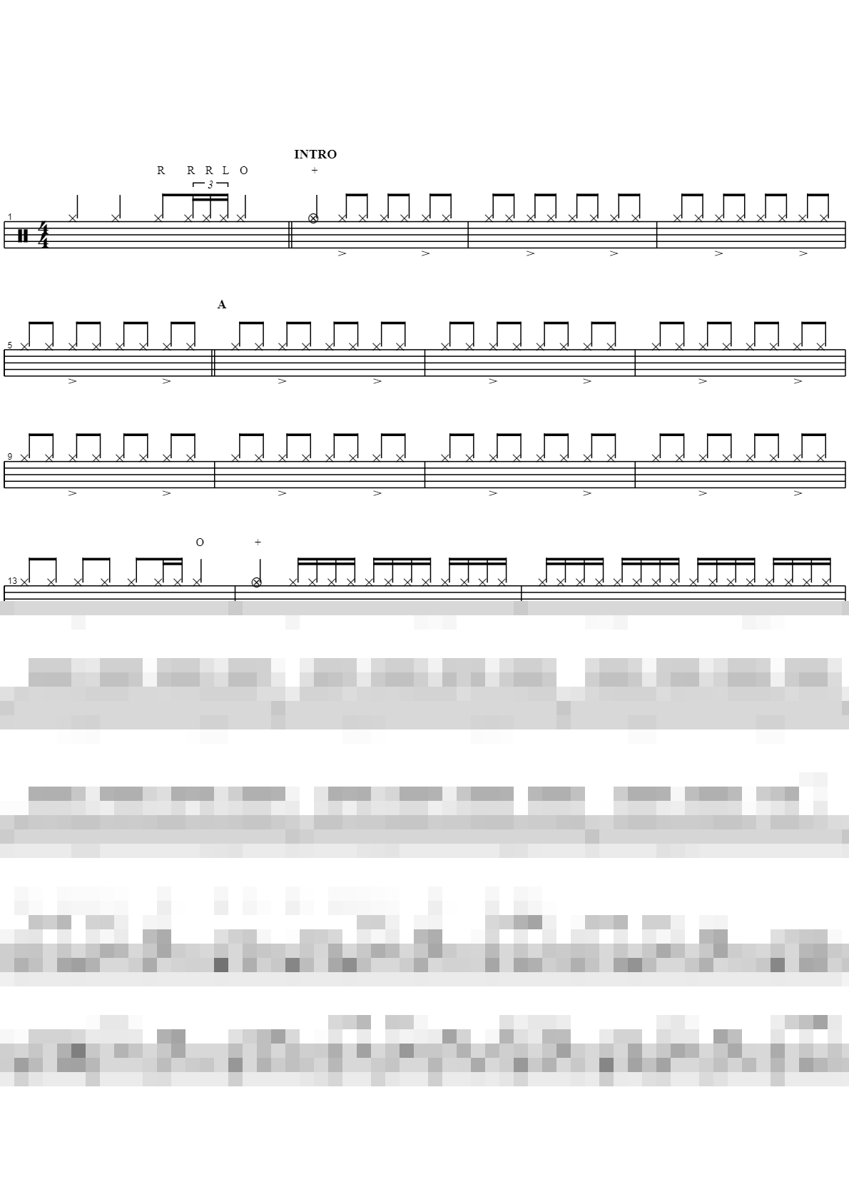 I Don't Care (2NE1) Sheet Music Preview