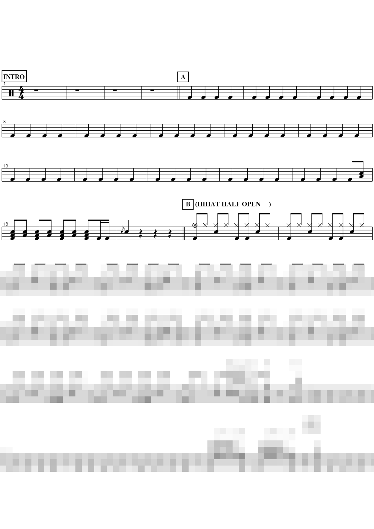 delete Sheet Music Preview