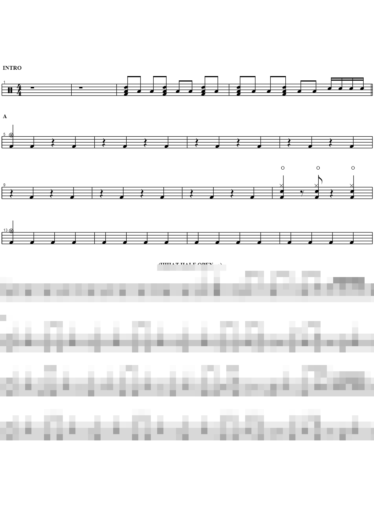 hero Sheet Music Preview