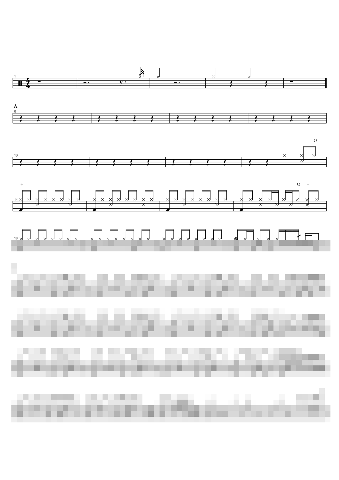 기다리다 Sheet Music Preview