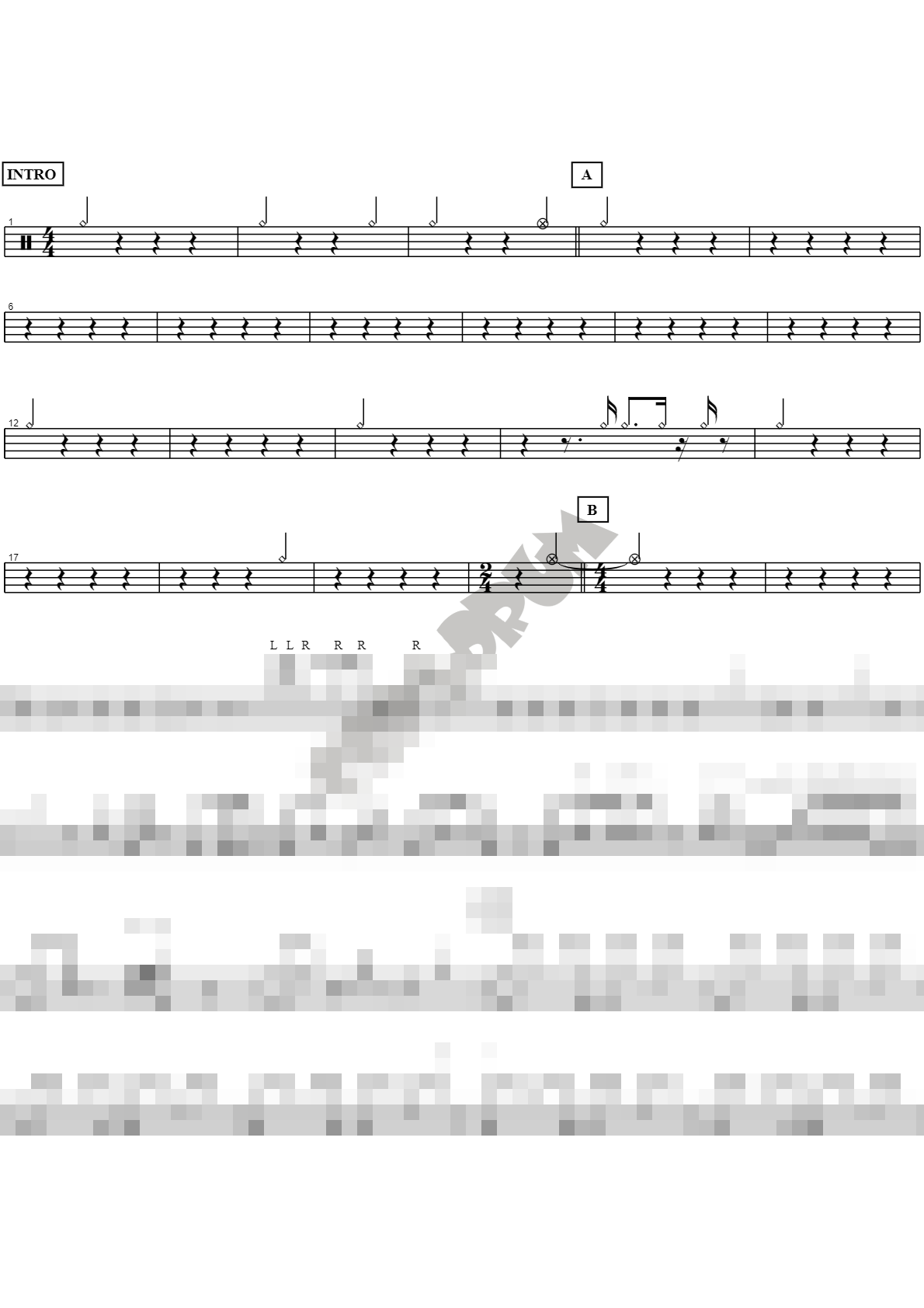 먼 훗날에 Sheet Music Preview