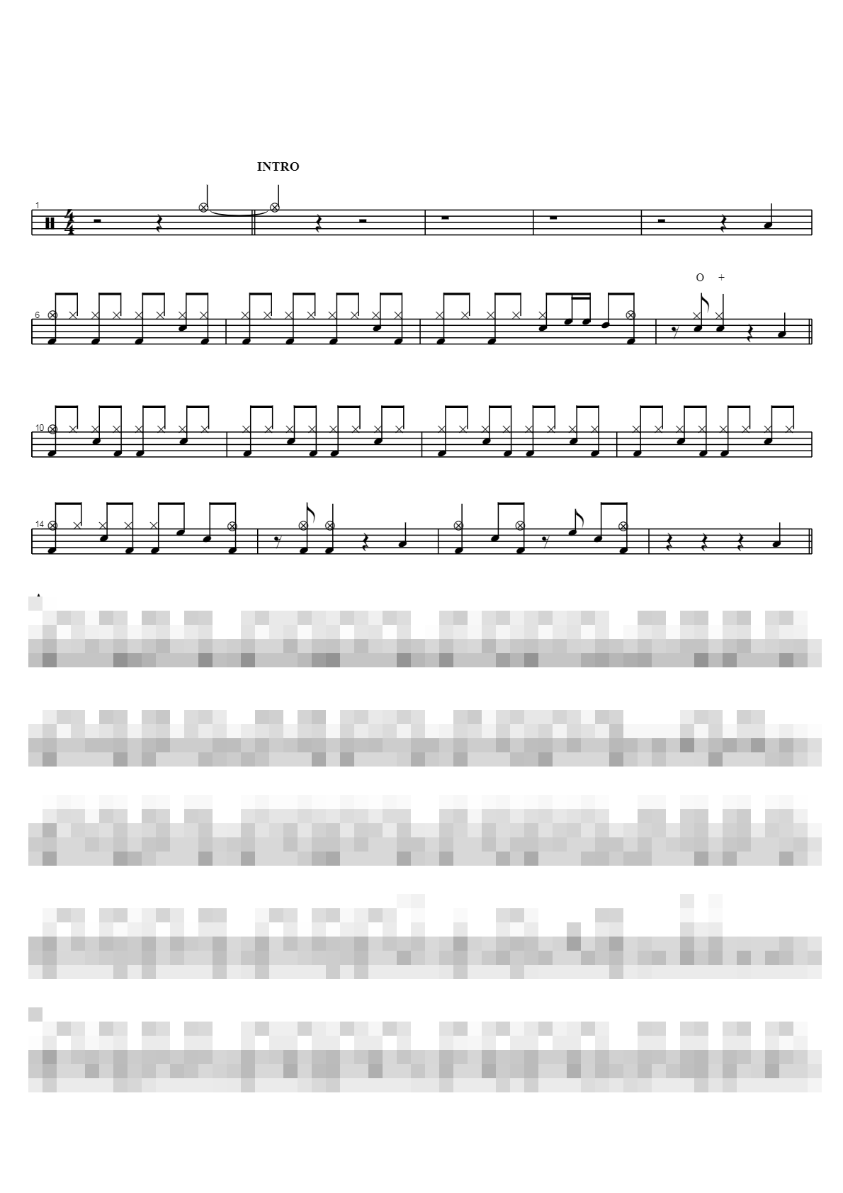 참 좋은 시절 Sheet Music Preview