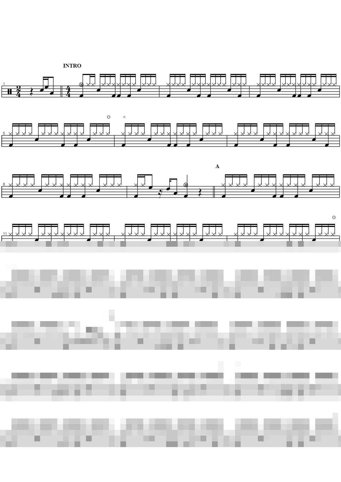 삶은 여행 Sheet Music Preview