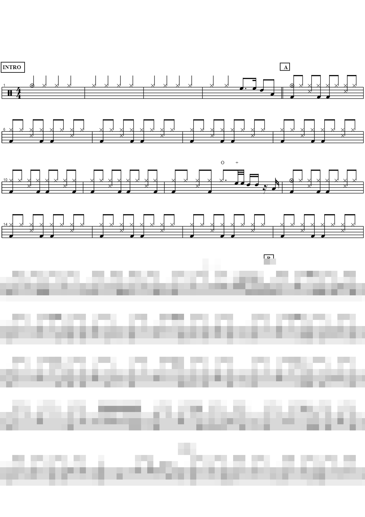 J에게 Sheet Music Preview
