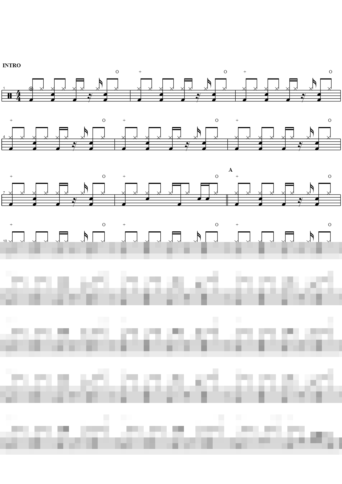 그대여 Sheet Music Preview