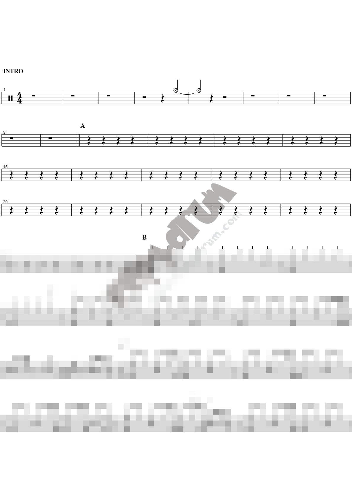 거위의 꿈 Sheet Music Preview