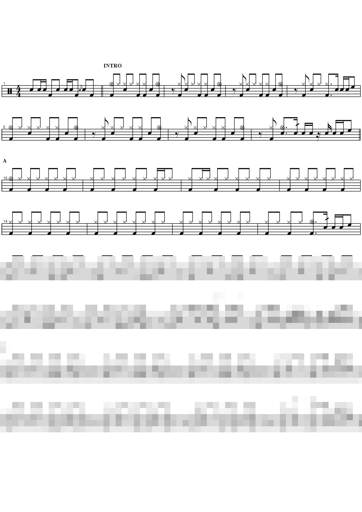 Last Romeo Sheet Music Preview