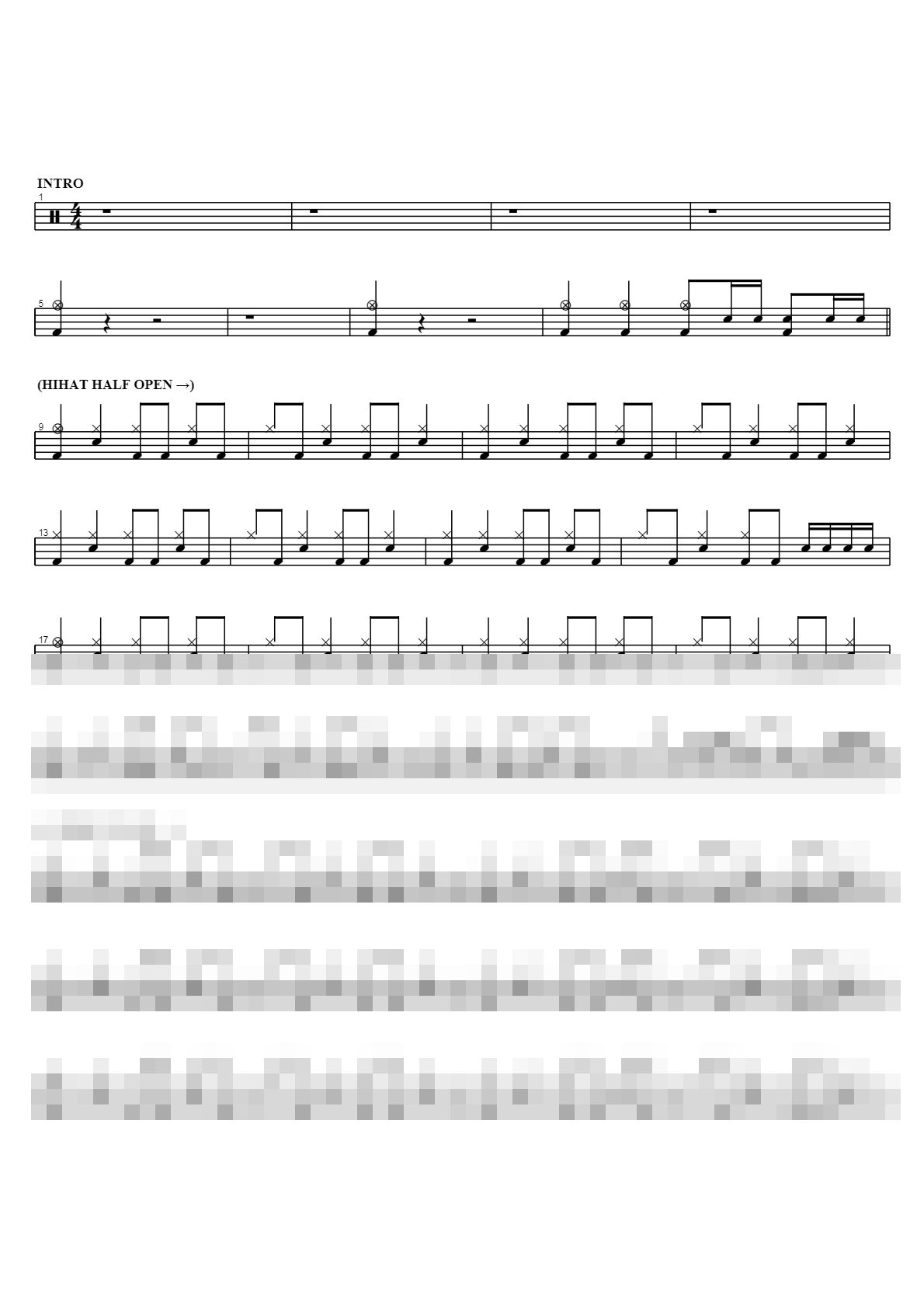 신풍역 2번 출구 블루스 Sheet Music Preview