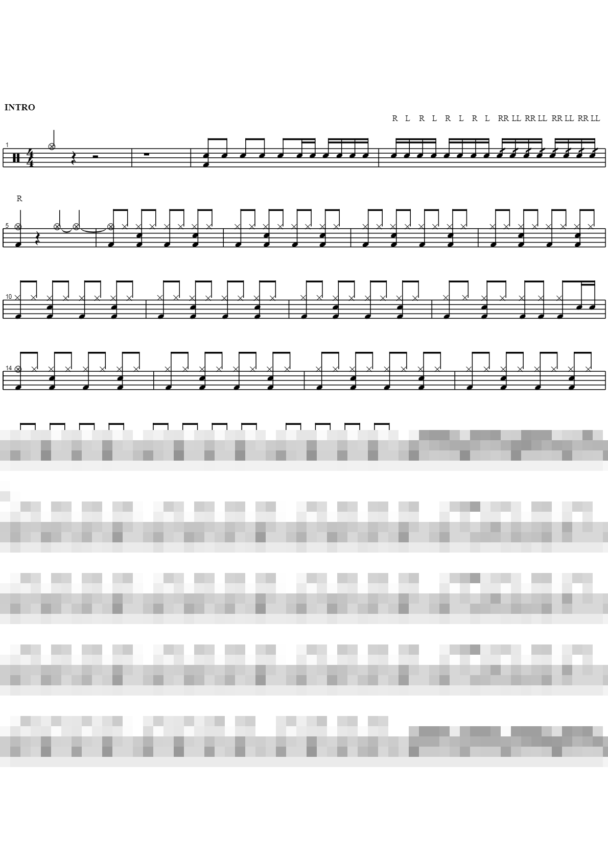 사랑아 Sheet Music Preview